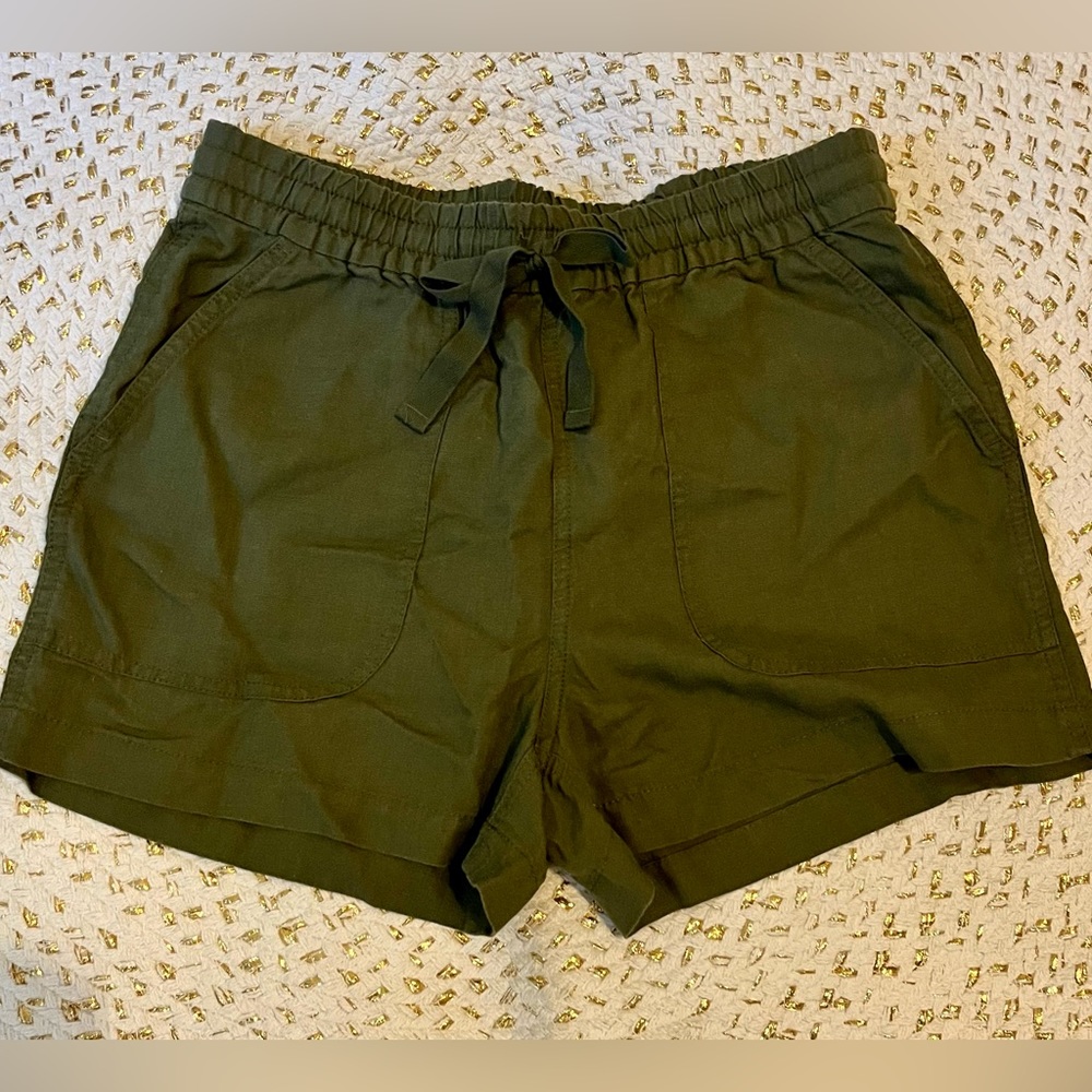 J. Crew- Army Green Shorts